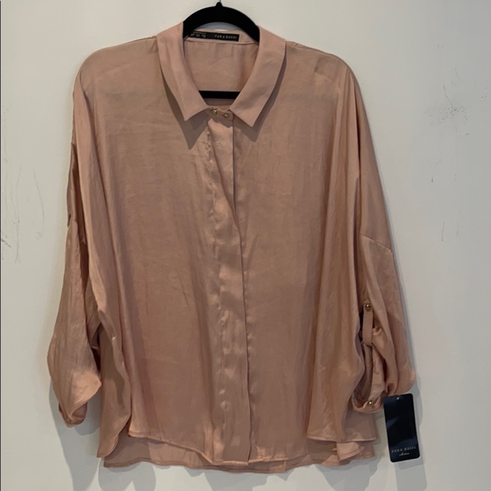 Zara button down shirt